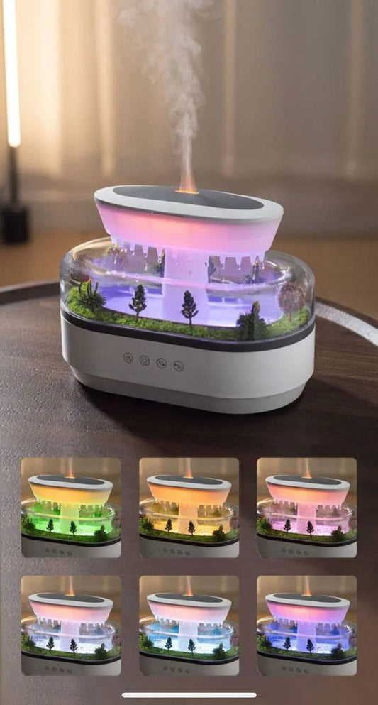 White noise plant landscape humidifier