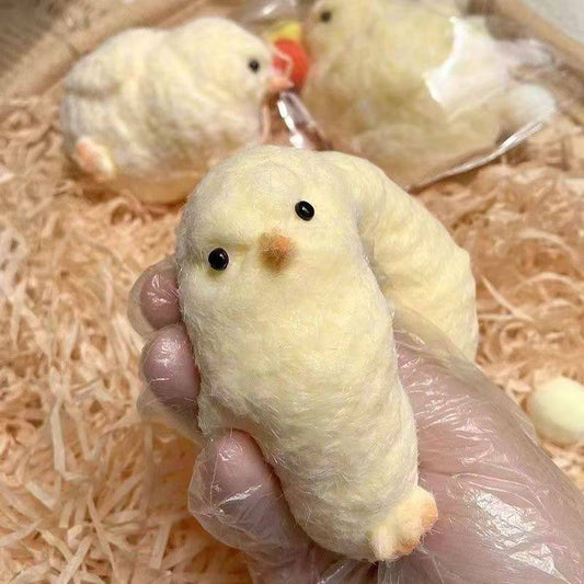 Simulation chick toy 10 pieces